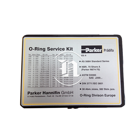 PARKER派克Kit6维修盒O型圈370406N0674